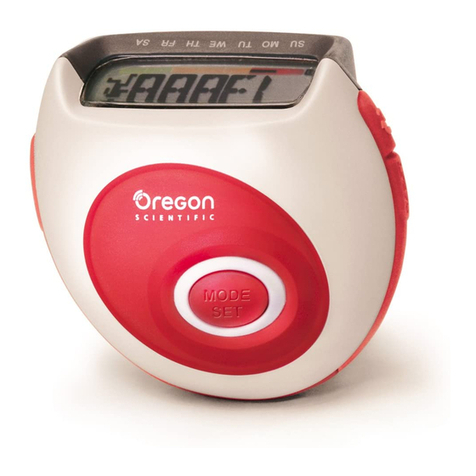 Oregon Scientific PE823 user manual