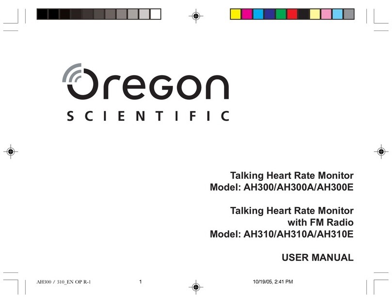 Oregon Scientific AH300 user manual