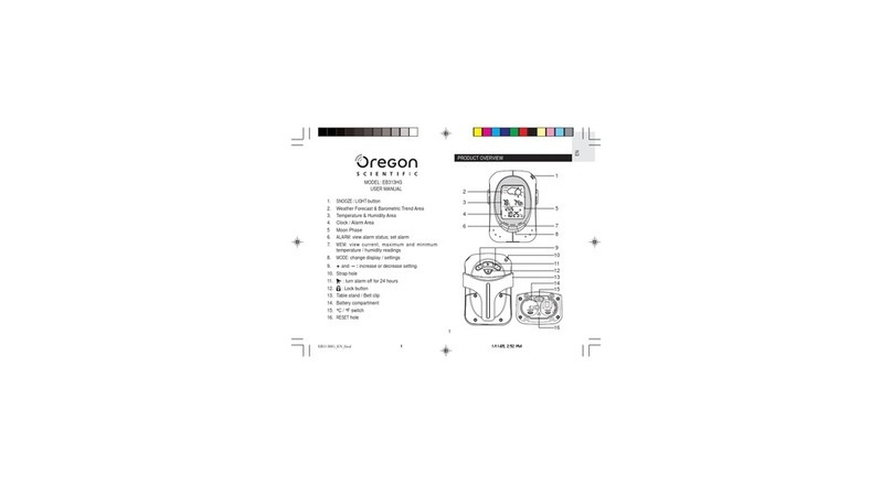 Oregon Scientific EB313HG user manual