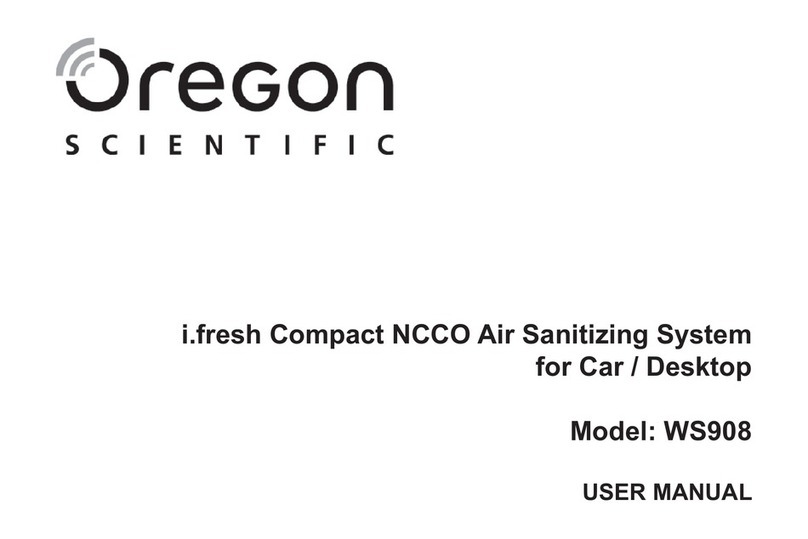 Oregon Scientific WS908 user manual
