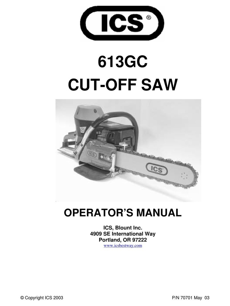 ICS 613GC Operator's manual