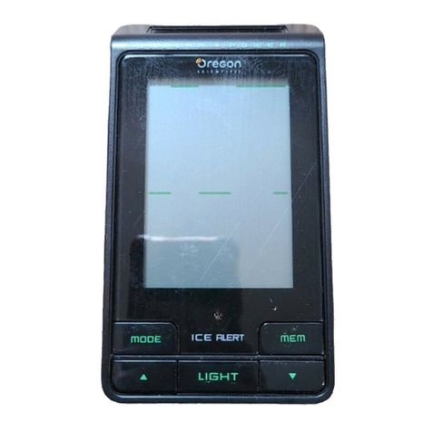 Oregon Scientific RMR803A User manual