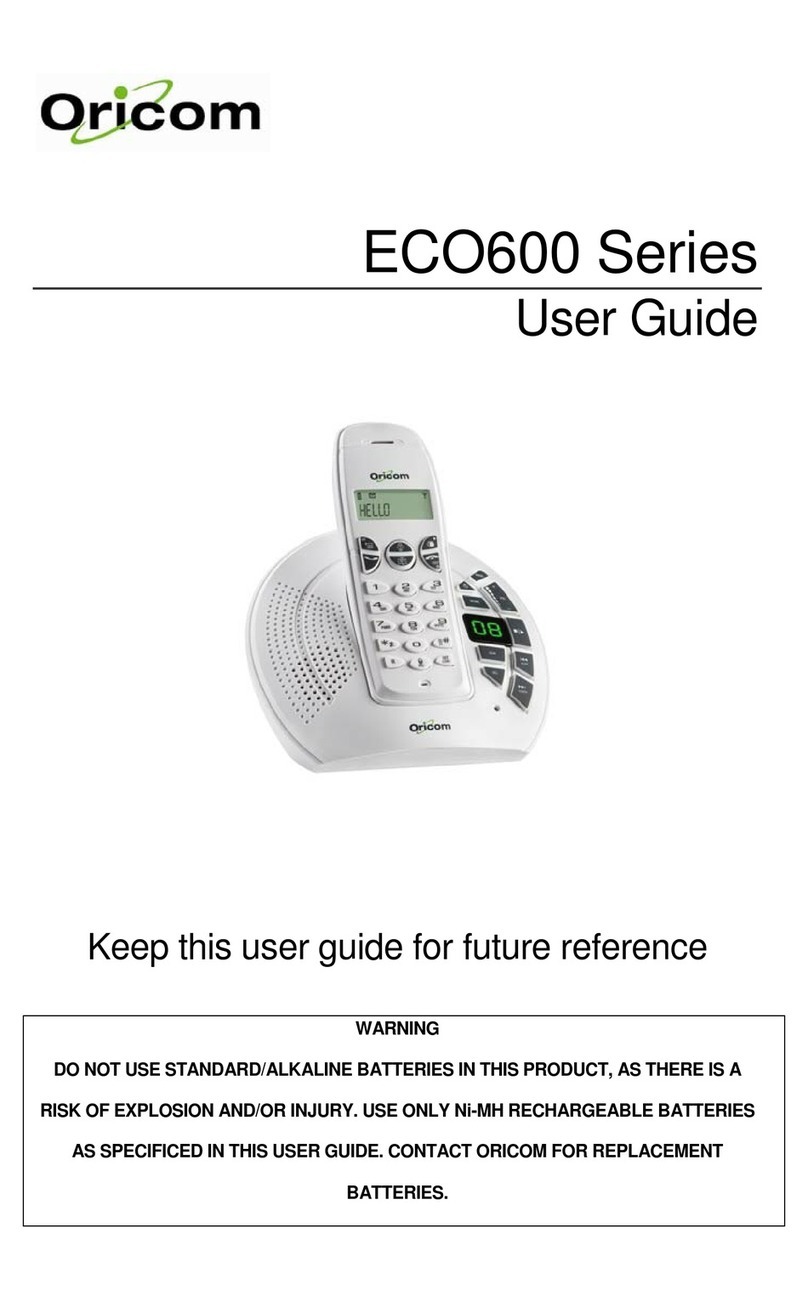 Oricom ECO600 User manual