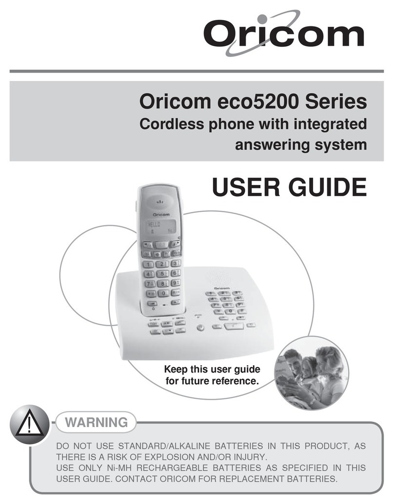 Oricom eco5200 Series User manual