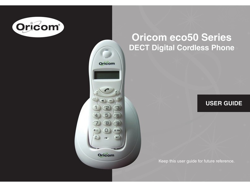 Oricom eco50 Series User manual
