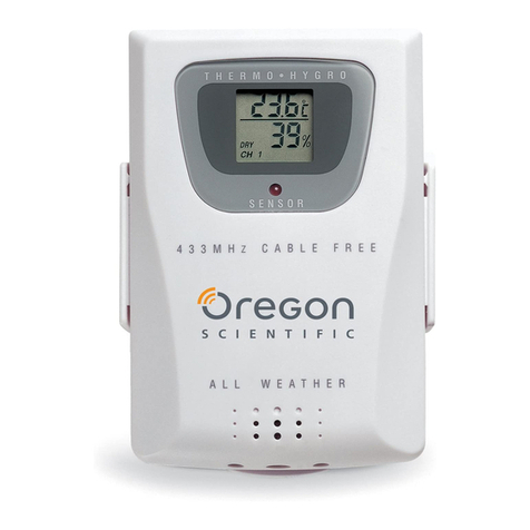 Oregon Scientific Wireless Outdoor Temperature and Humidity Sensor THGR 238... user manual Oregon Scientific Wireless Outdoor Temperature and Humidity Sensor THGR 238... user manual