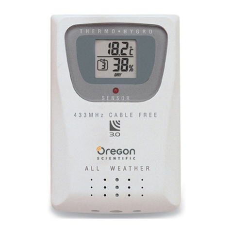 Oregon Scientific THGN800 user manual