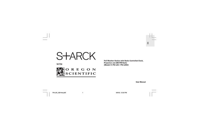 Oregon Scientific Starck PS-L06 user manual Oregon Scientific Starck PS-L06 user manual