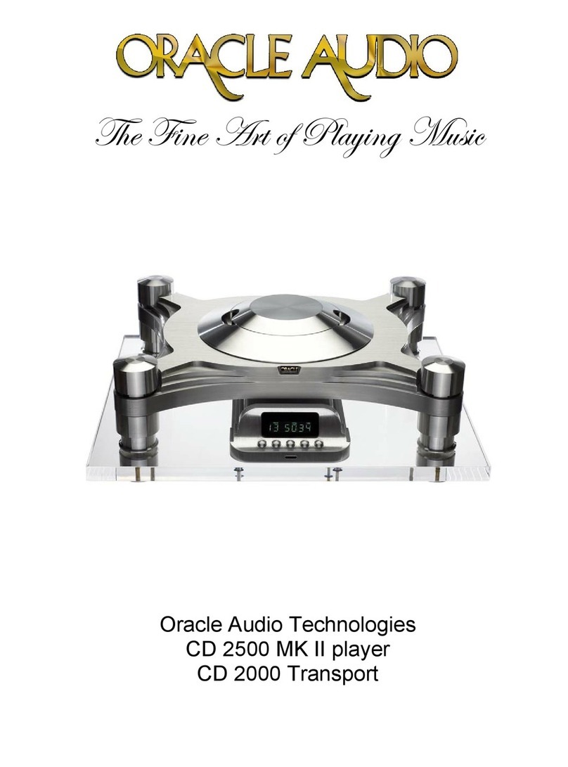 Oracle 2000 Transport User manual