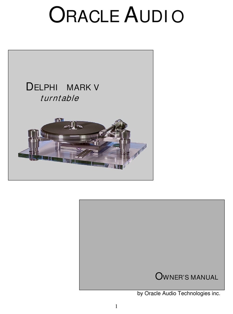 Oracle V owner's manual