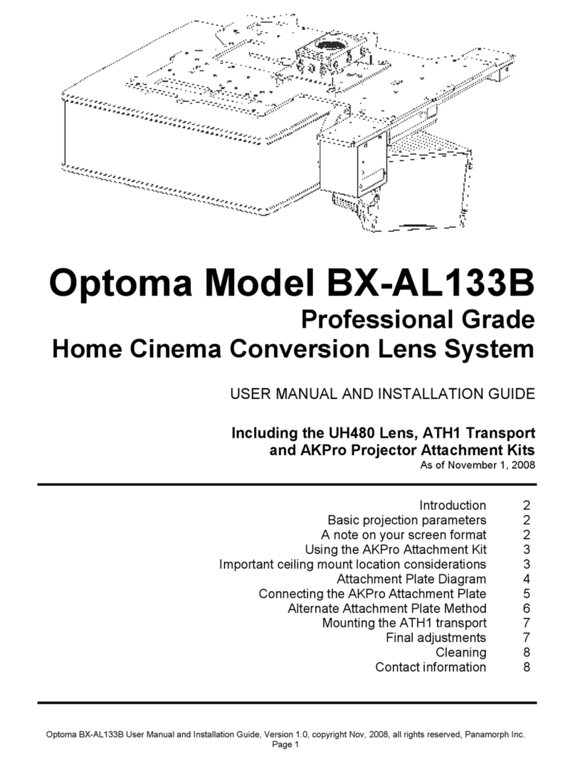 Optoma AKPro installation guide