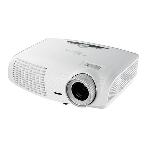 Optoma HD20 User manual
