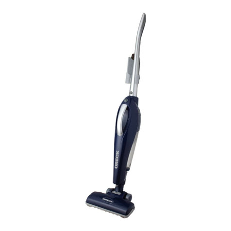 Oreck SPEED SWEEP TEK 100 User manual