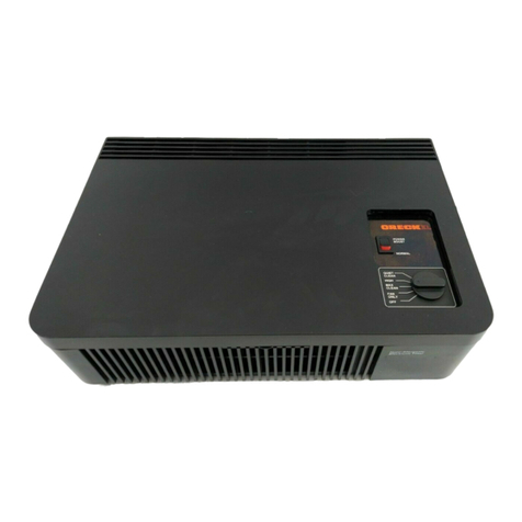 Oreck Super Air 5 447628 User manual