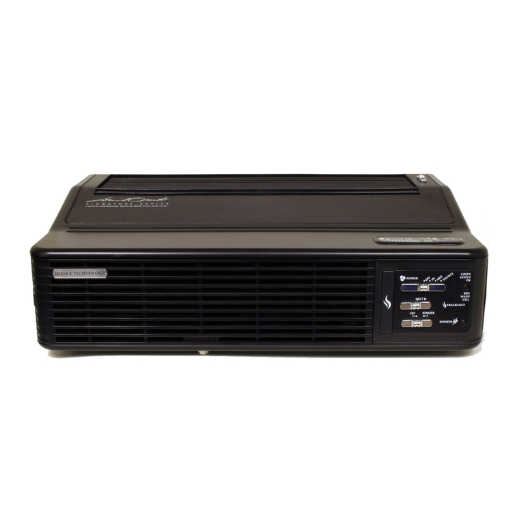 Oreck AIR8 Series User manual