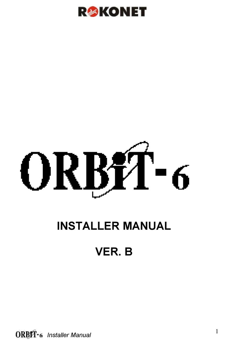 Rokonet Rokonet ORBIT-6 RP-206 User guide