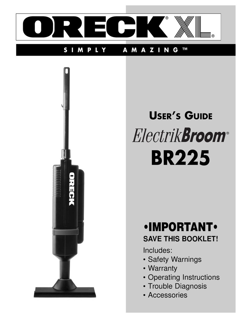 Oreck ElectrikBroom BR225 User manual