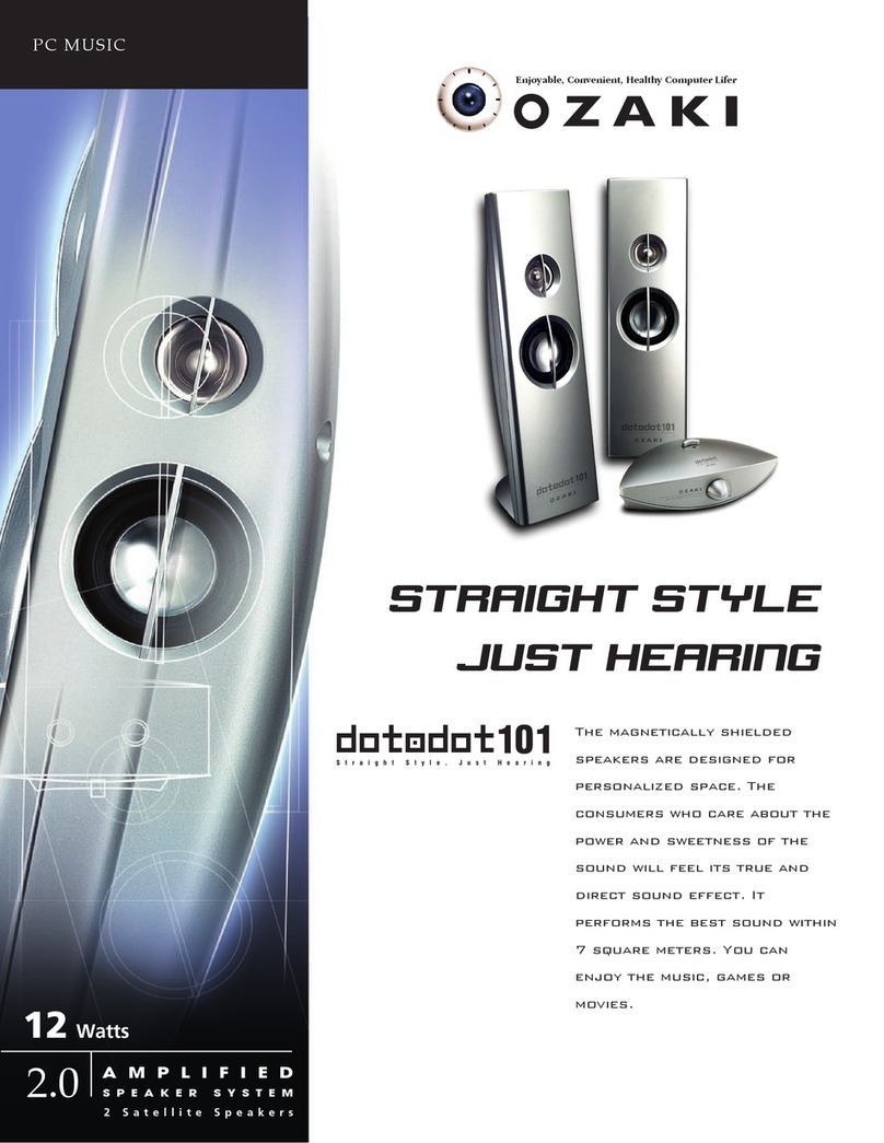 Ozaki Dotadot101 Specifications
