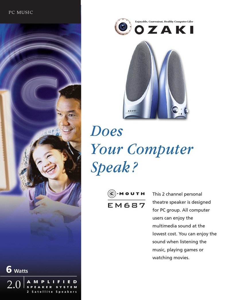 Ozaki C-MOUTH EM687 Brochure & specs