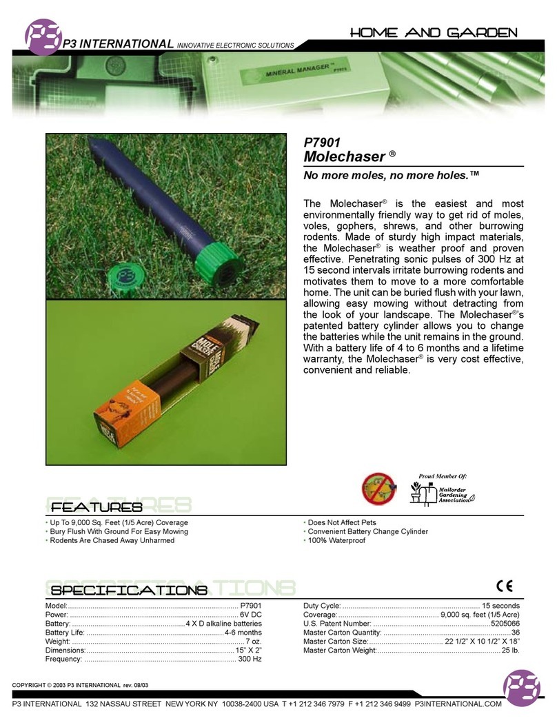 P3 International Molechaser P7901 Specifications