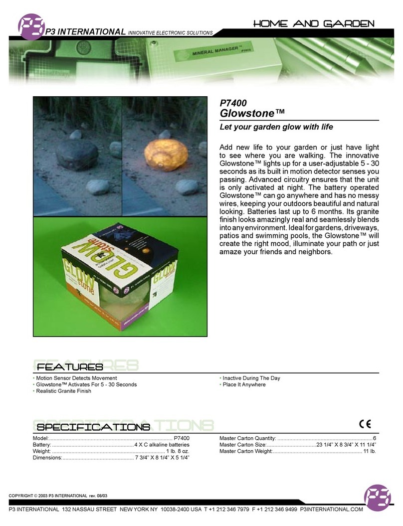P3 International Glowstone P7400 Specifications P3 International Glowstone P7400 Specifications