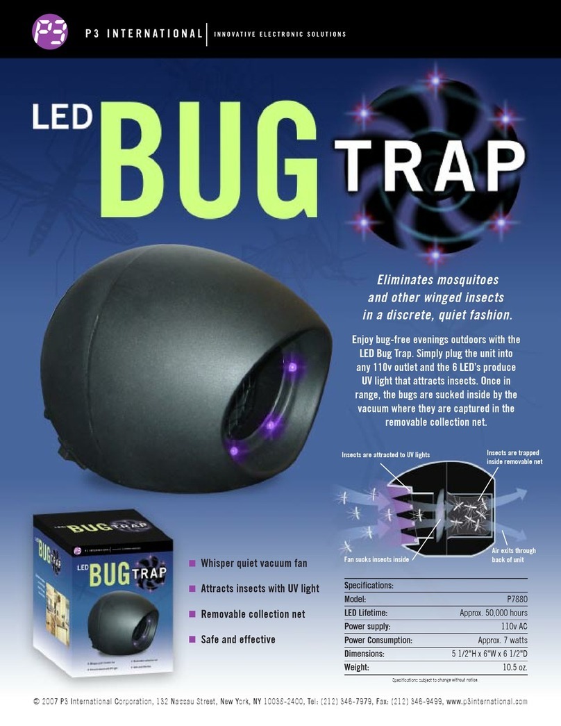 P3 International LED Bug Trap P7880 brochure