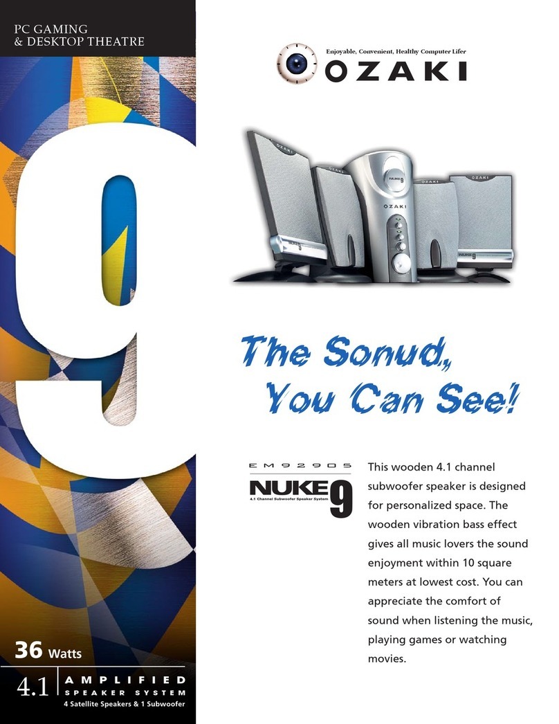 Ozaki NUKE9 EM92905 Brochure & specs