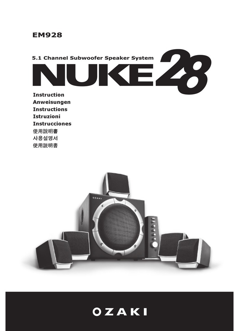 Ozaki EM928 User manual