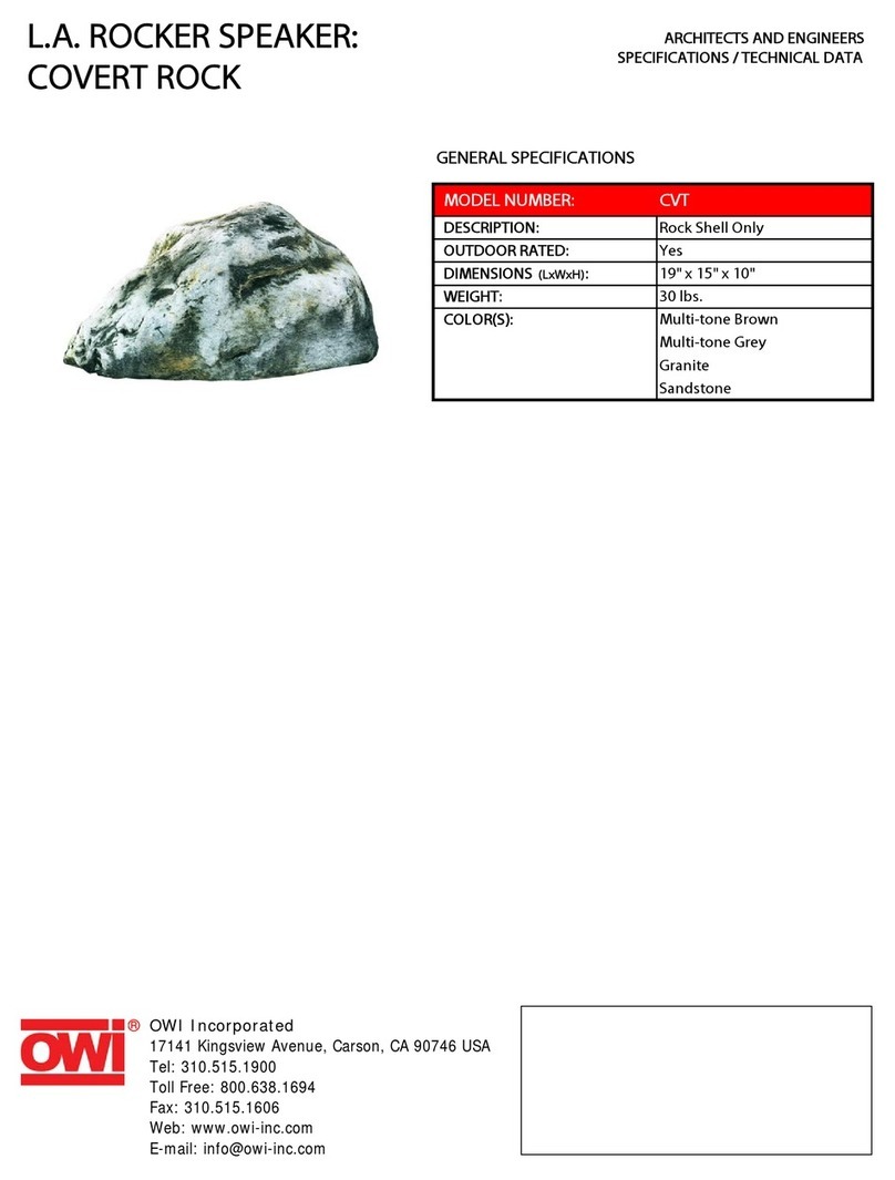 OWI CVT Specifications