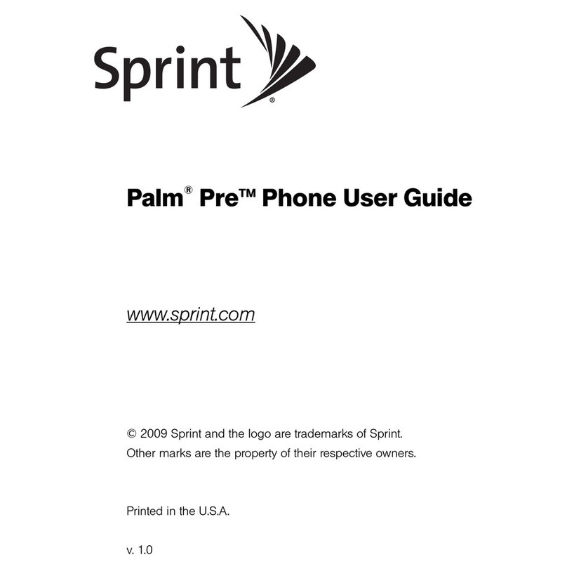 Palm Pre User manual