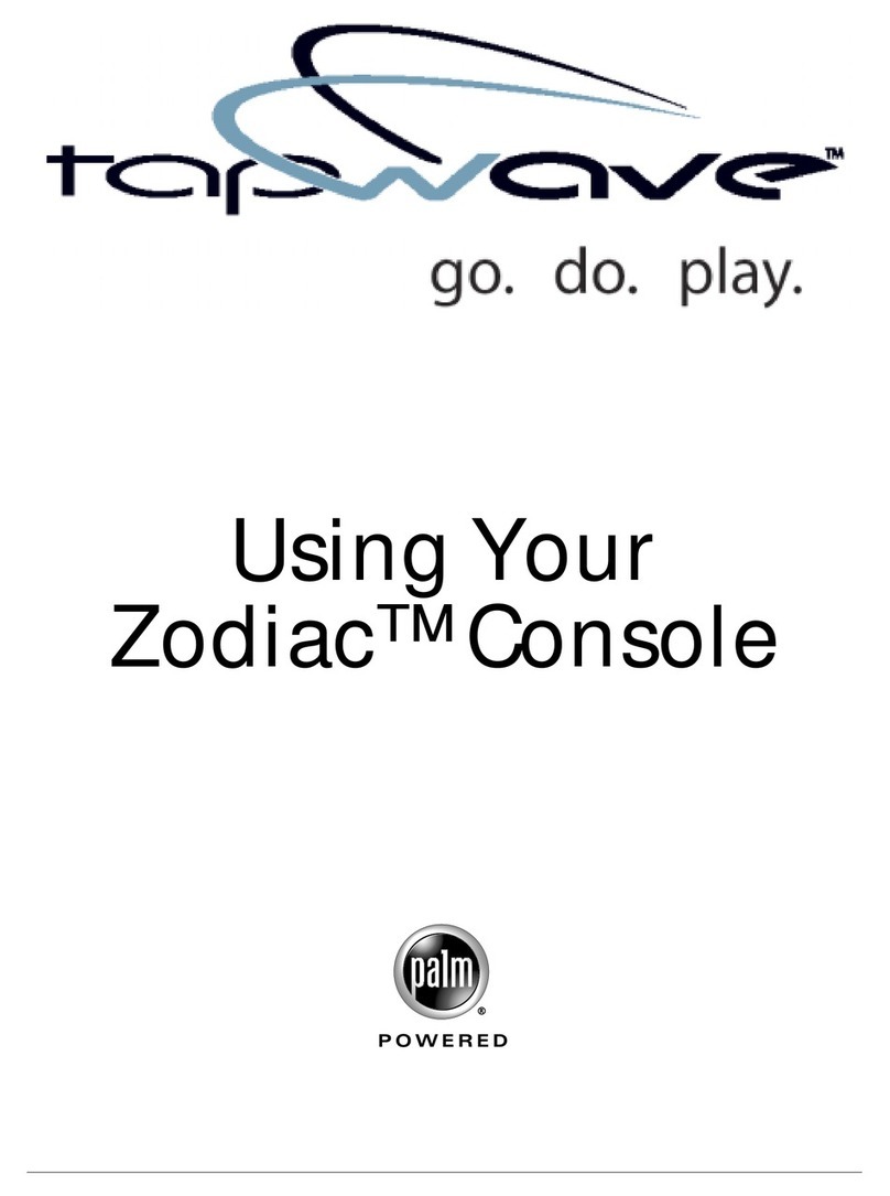 Palm tapwave Zodiac Using