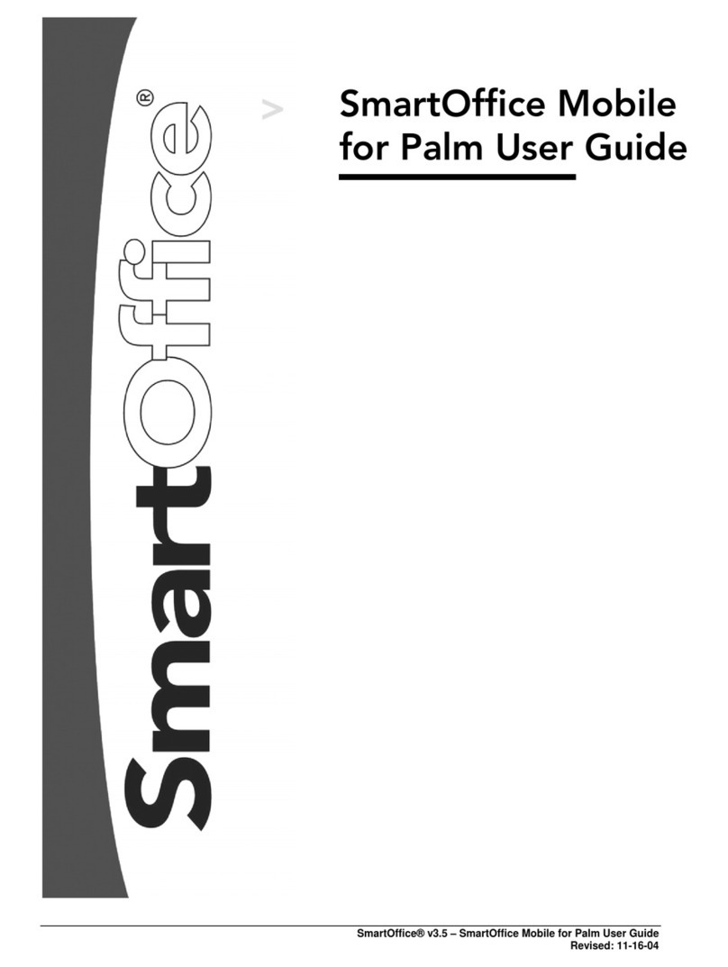 Palm SmartOffice SmartOffice Mobile User manual