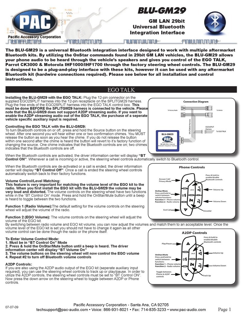 PAC J1850 user manual