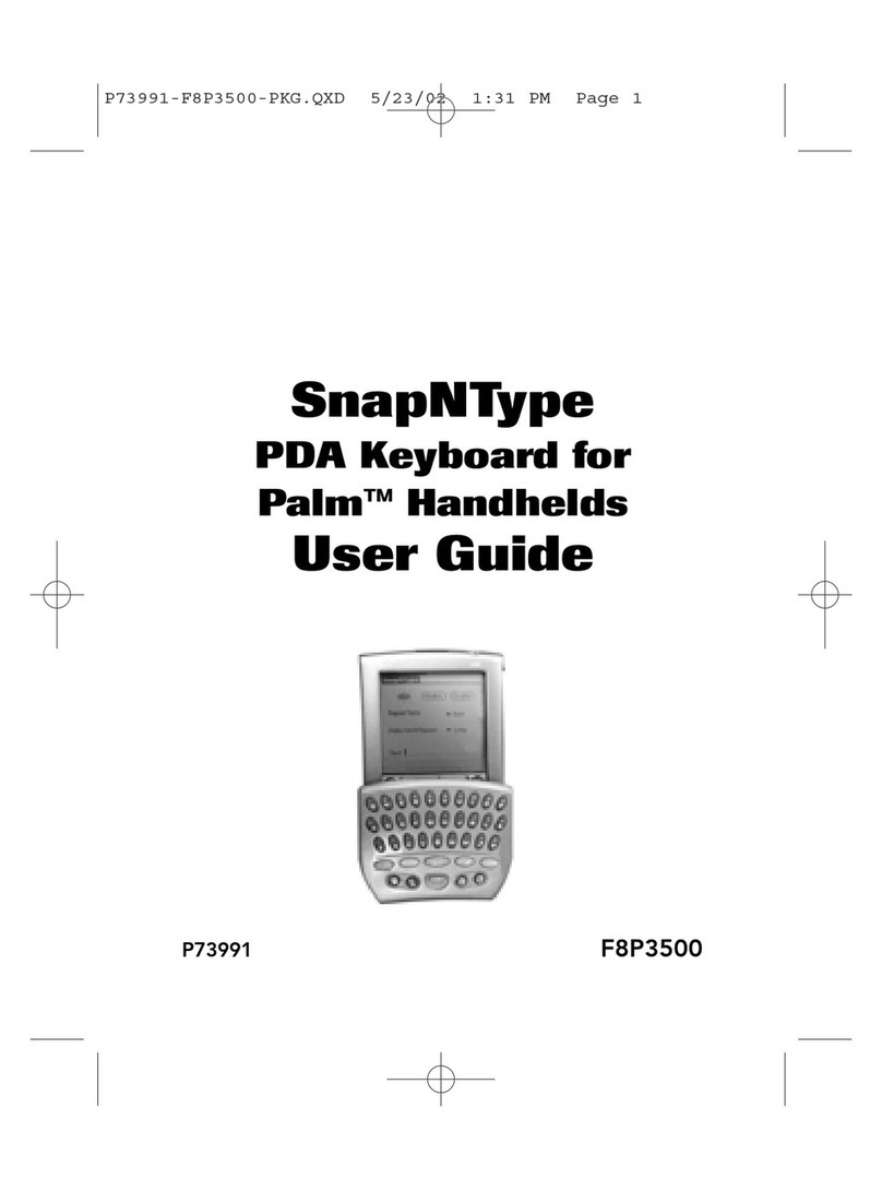 Belkin SnapNType F8P3500 user guide