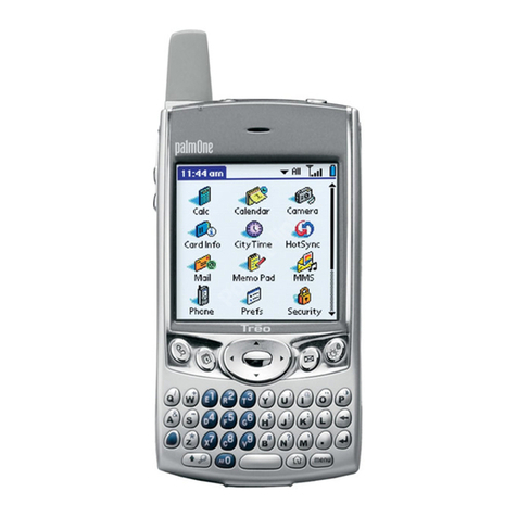 Palm 600 User manual