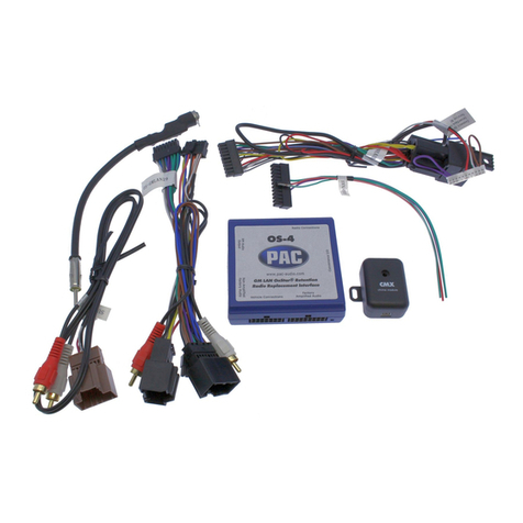 PAC OS-4 User manual