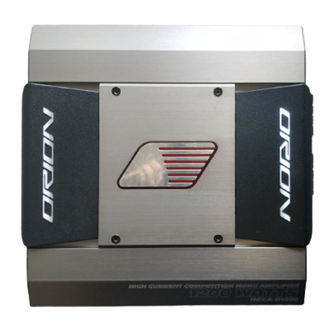 Orion HCCA-D1200 User manual
