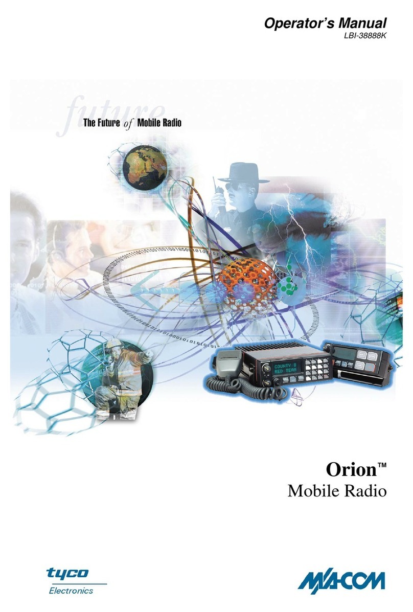 Orion LBI-38888K Operator's manual