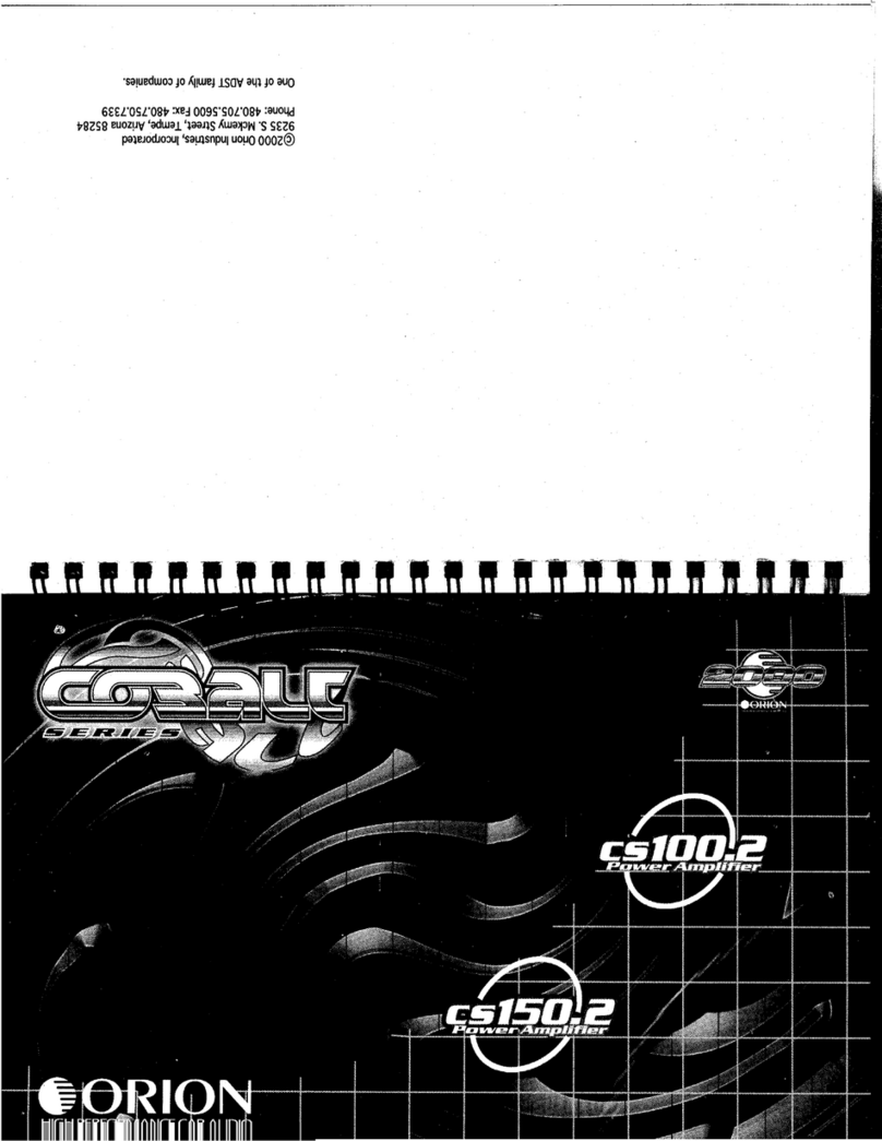 Orion Cobalt Series CS100.2 User manual