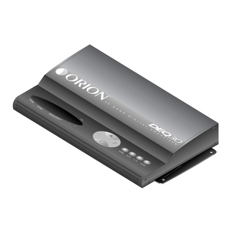 Orion DEQ 30 User manual
