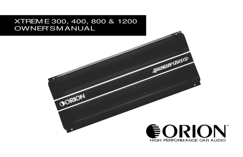 Orion XTREME 1200 User manual