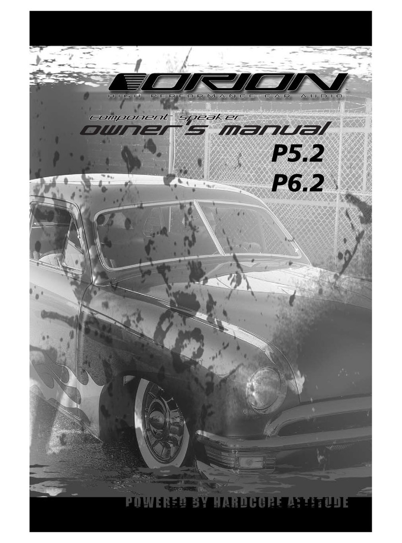 Orion P5.2 User manual Orion P5.2 User manual
