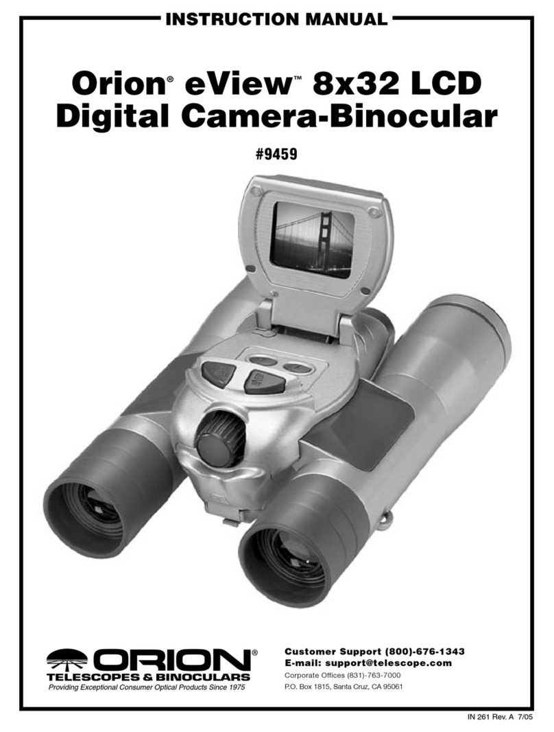 Orion eViewTM 8x32 LCD instruction manual