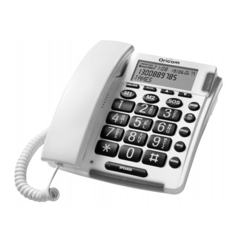 Oricom TP150 user guide