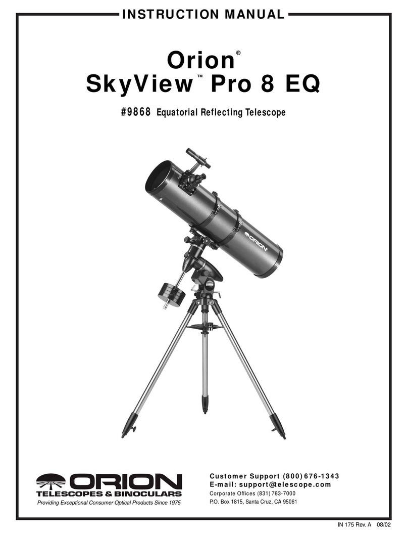 Orion 8 EQ instruction manual