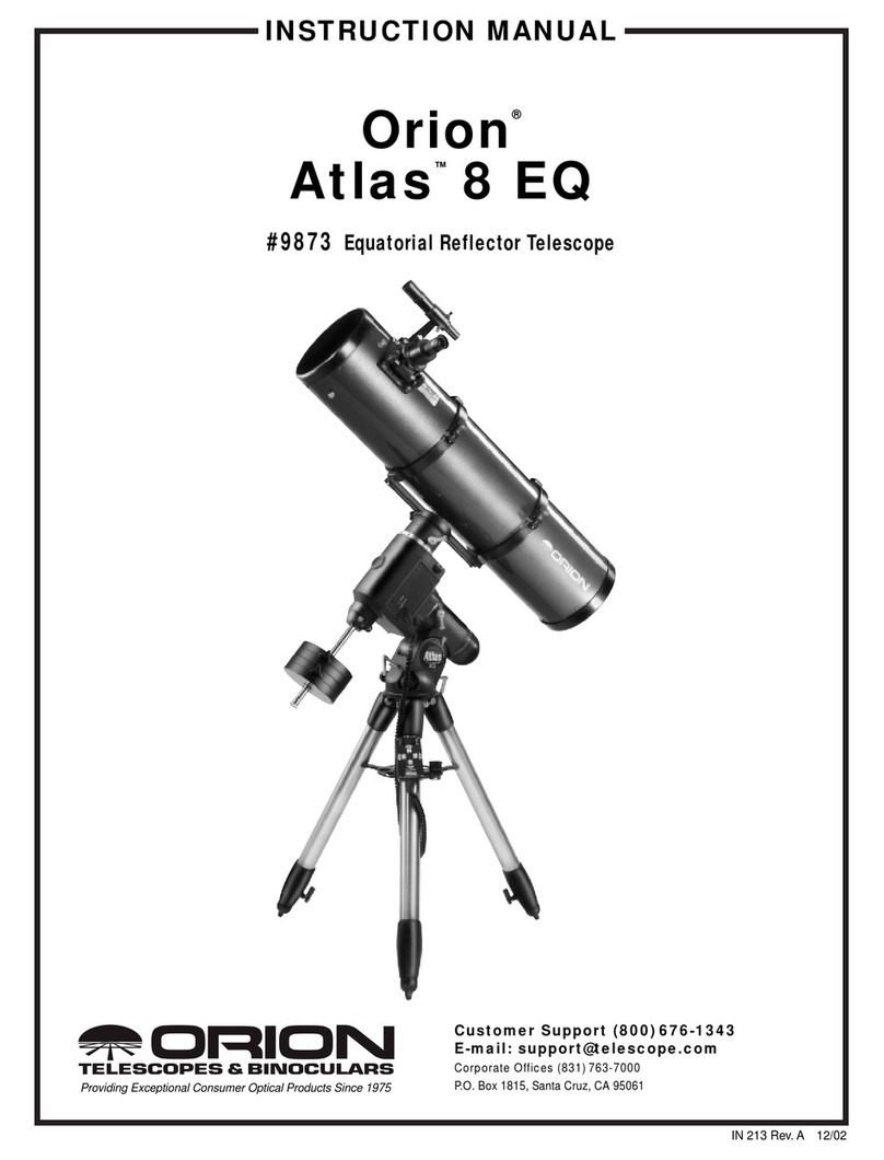 Orion 8 EQ User manual