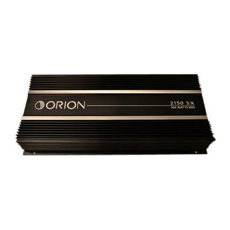 Orion Xtreme Series User manual Orion Xtreme Series User manual