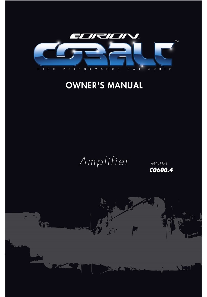 Orion CobaltTM G42110 owner's manual