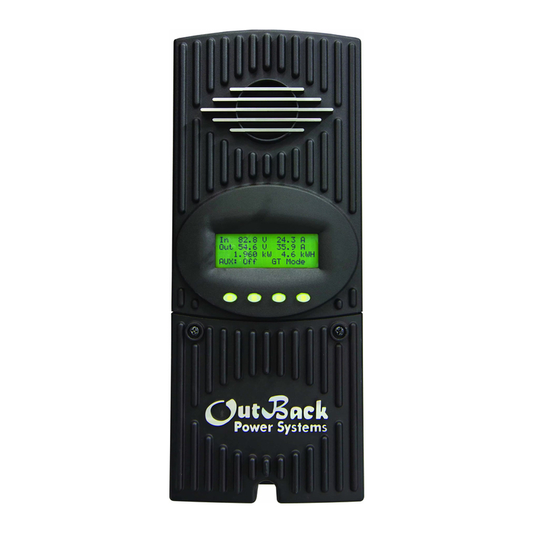 Outback Power Systems FLEXMAX 80 user guide