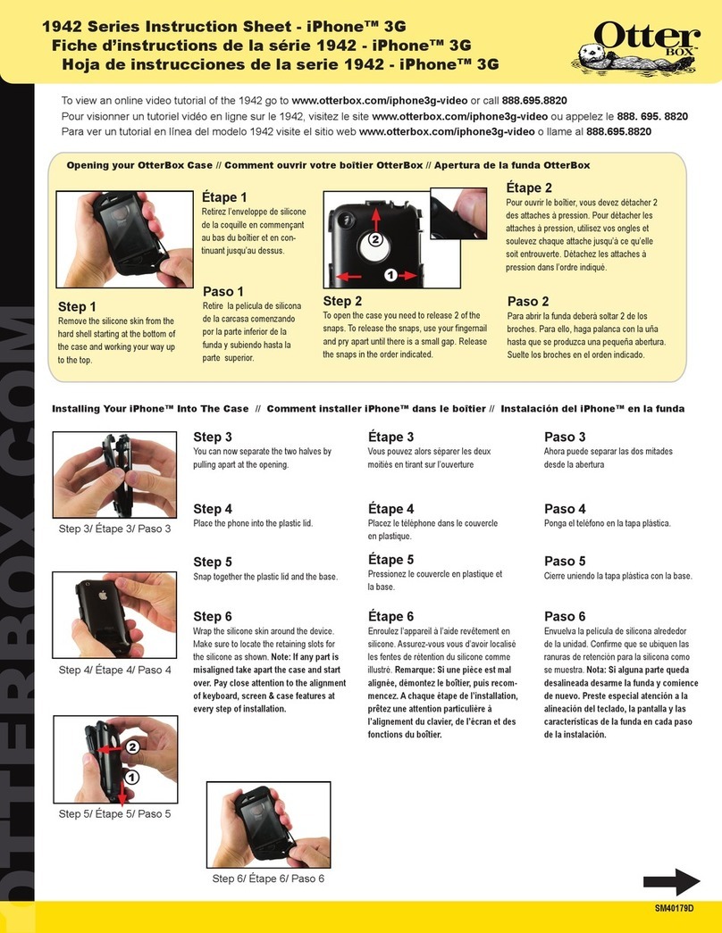 OtterBox SM40179D User manual